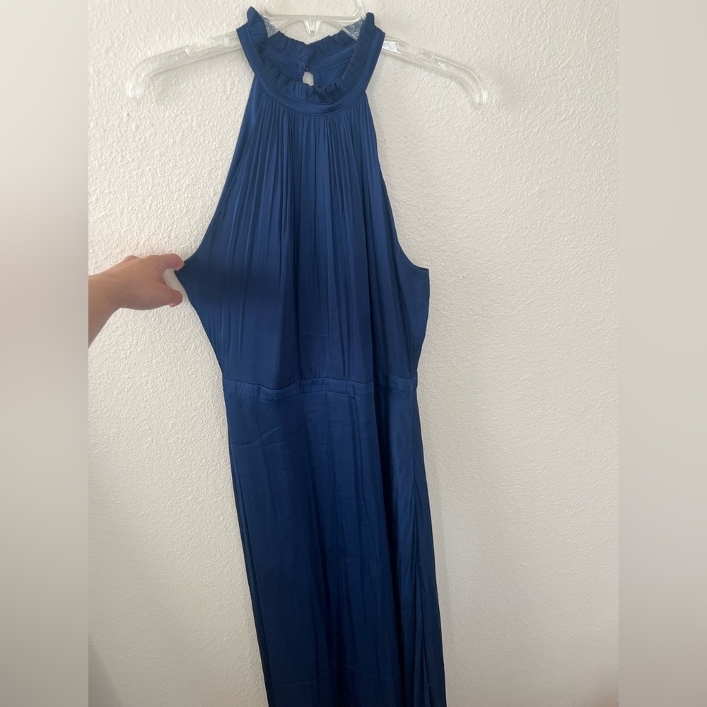 Banana Republic Floor length halter neck dress
